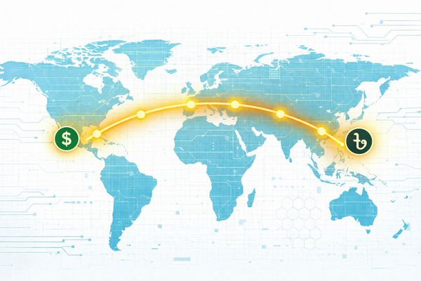 How a remittance dollar actually reaches Dhaka: the rails behind cross-border payments to Bangladesh